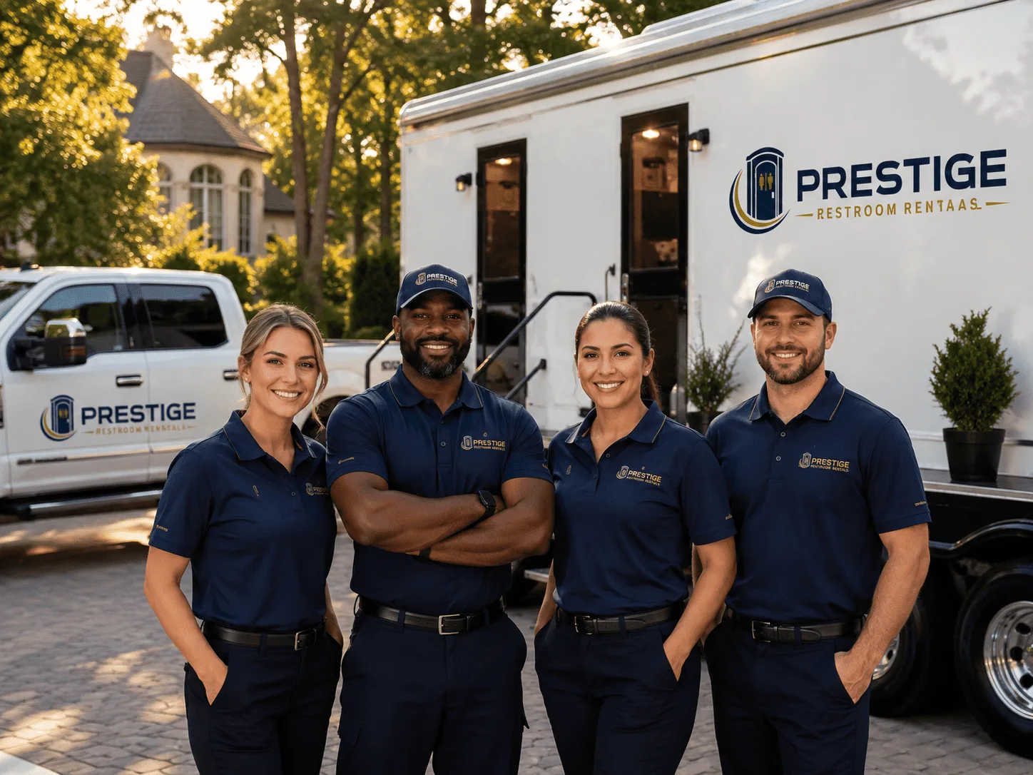 Trusted Luxury Portable Restrooms company in Edina, MO